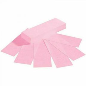 Pink WS Paper Wax Strips
