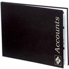 Agenda Accounts Book - Black