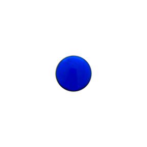Caflon Large Button Blue