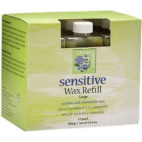 C&E Sensitive Wax Refil Large 12 pack